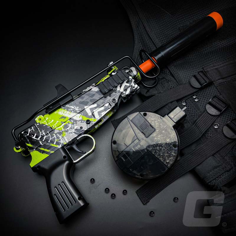 VZ61-Gel-Blaster-green